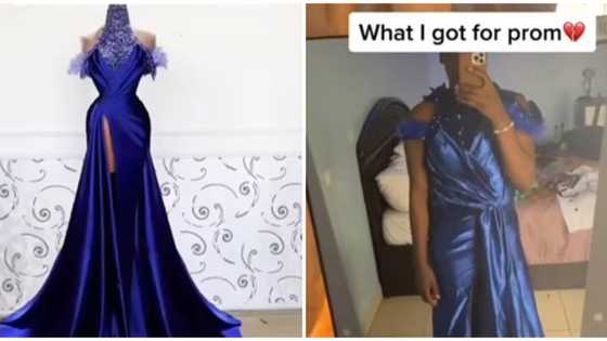 What I ordered: Lady left disappointed over dress delivered for prom, video sparks amusement online