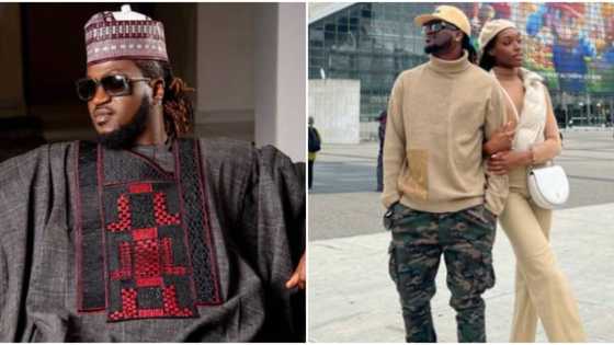 "Men truly love stubborn girls": Paul Okoye and girlfriend quench break up rumours with PDA