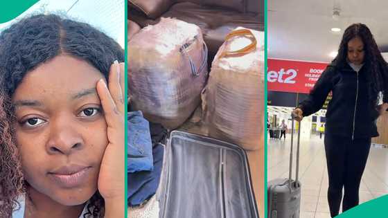 Abroad-based lady returns home with special gift for niece, posts her emotional reaction