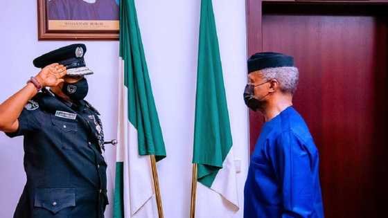 Dalilin da yasa Buhari ya nada Usman Alkali a matsayin sabon shugaban 'yan sanda, Osinbajo