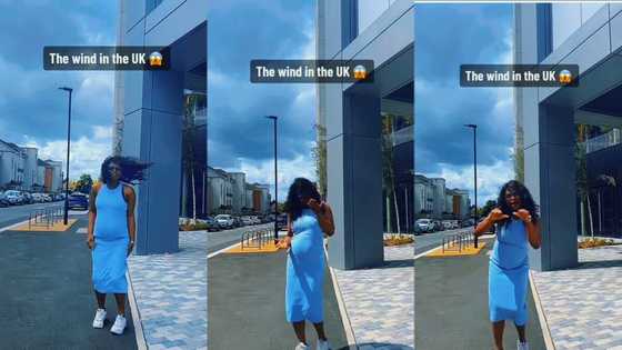 "E dey remove wig": Heavily pregnant lady dances with energy, video goes viral on TikTok