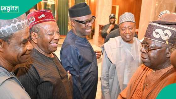 Just in: 'Class of 1999' governors pay visit to President Tinubu as video, photos emerge