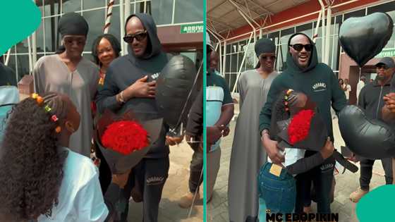 2Baba and Natasha's grand arrival in Edo state trends as young girl praises his musical legacy
