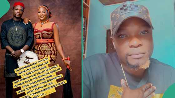 Nigerian man announces separation from wife few weeks after they got married over genotype issues