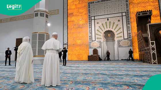 Fafaroma Leo ya shiga masallacin Algeria bayan musayar yawu da Donald Trump