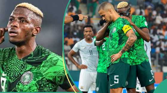 Road to Final: Osimhen’s words of wisdom to Ekong before Nigeria’s penalty goal against South Africa