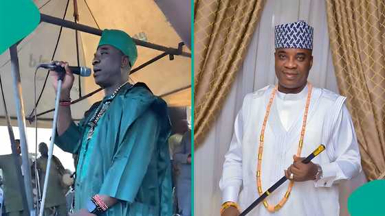 KWAM1’s ex-wife trends over her unusual reaction as he celebrates her on stage in old video