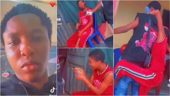 "E no go give girls:" Brother's amazing gift to sister goes viral, Netizens applaud him
