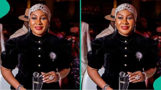 Aisha Achimugu wins Entrepreneur of the Year Award, sends sweet message to Nigerians