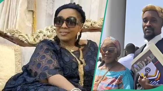 Rita Edochie gushes, celebrates son for being called to bar, shares pics: "I cannot contain my joy"
