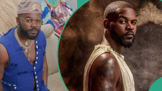 Rapper Falz's tattoos of parents, siblings, strange symbols spur reactions: "They all have meanings"