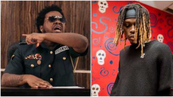 Fireboy DML quickly reacts as Olamide 'threatens' to leak his next album that has been ready since 2021