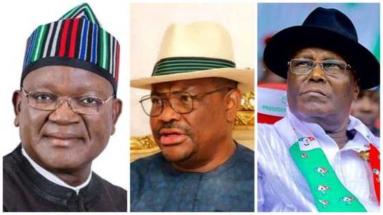 PDP crisis: Governor Ortom opens up on recent discussion wih Atiku over rift with Wike