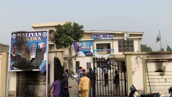 2023: Campaign office of APC faction in northern state set ablaze by thugs