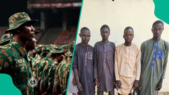 Breaking: Nigerian arrests suspected kidnappers, announces what it recovered from them