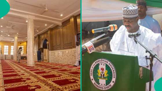 Gwamna ya ɗaga darajar addinin Musulunci da ya buɗe babban masallacin Juma'a
