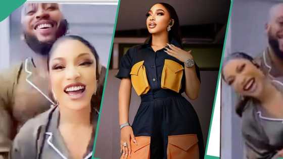 Tonto Dikeh finds love Again? Photos of actress with new man go viral