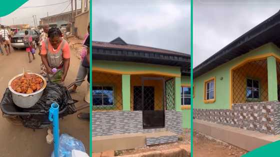 Rice hawker builds house for rent, installs solar energy for constant electricity