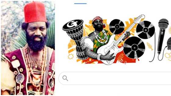 Oliver De Coque: Google celebrates late musician's posthumous birthday with doodle designed by Nigerian artist