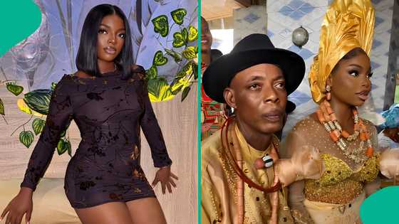 Hairstylist reacts as her father who is old marries 21-year-old lady, video generates buzz