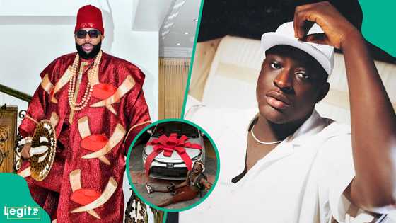 E-Money takes action against Carter Efe after damaging new car gifted to him