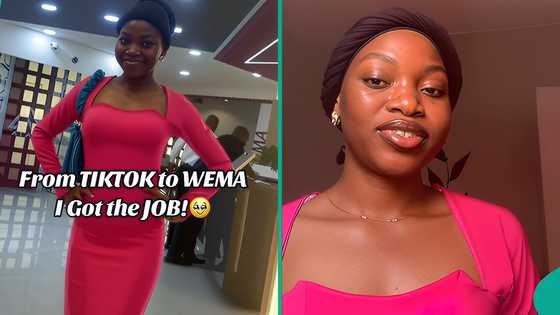 Lady gets job in Wema Bank after declaring her interest in viral TikTok post, shows bank’s reply