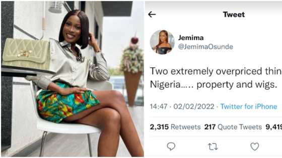 Wahala for who no like Ghana weaving: Actress Jemima Osunde says wigs and properties are overpriced in Nigeria