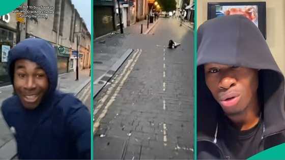 Man who stepped out at 4am overseas runs for life in video, shares scary encounter on road