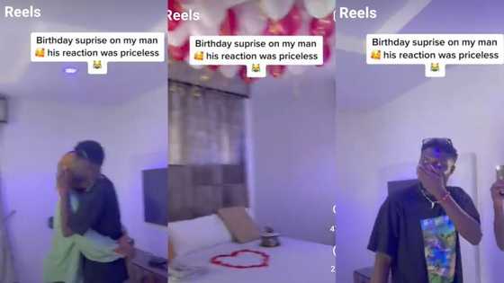Nigerian girl surprises boyfriend with birthday gift, leaves him speechless in viral TikTok video