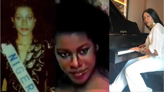 Former Nollywood actress Regina Askia shares major throwback video of her catwalking during a beauty pageant