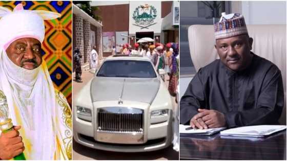Billionaire reportedly gifts Emir of Kano Rolls Royce, many react as man claims it's 2021 model worth N200m