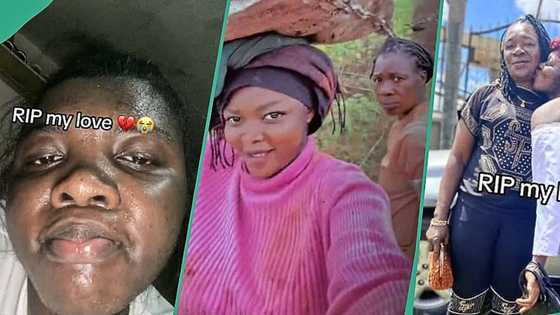 Lady pays emotional tribute to late mum who went to farm and 'forgot' to return, video trends