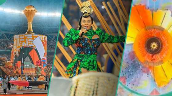 "Mama Africa": Reactions as clips of Yemi Alade's performance at AFCON opening ceremony goes viral