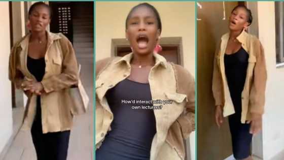 "How do you cheat in exams?" Nigerian lady who's only student in her department trends online
