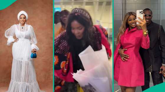 Iyabo Ojo gets royal welcome as she visits Tanzania for Priscilla's wedding, dances happily
