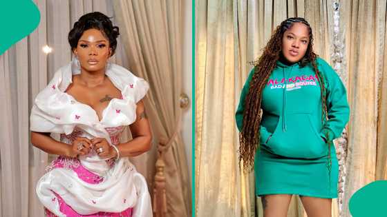 Iyabo Ojo slays at Jade Osiberu's movie premiere, Toyin Abraham warns her not to overdress to hers