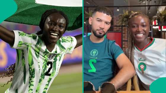 WAFCON: Super Falcons star Rinsola Babajide drops romantic points about her Moroccan boyfriend