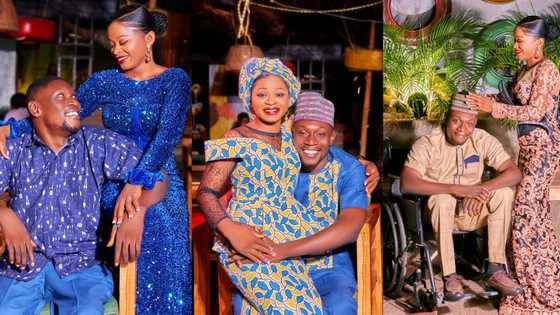 "People discouraged her": Disabled graduate who is doing his master's degree gets married to his heartthrob