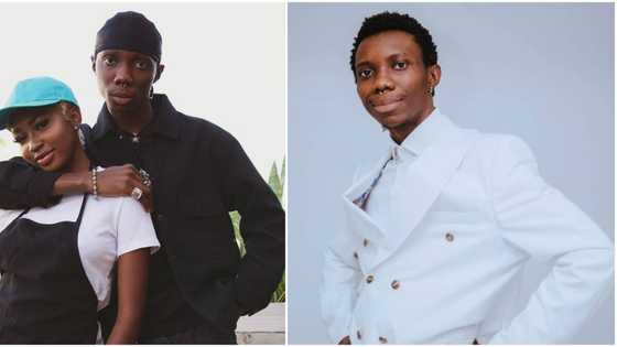 "You don make us believe rubbish": Fans call out Blaqbonez for advising them wrongly after he shared cute pics
