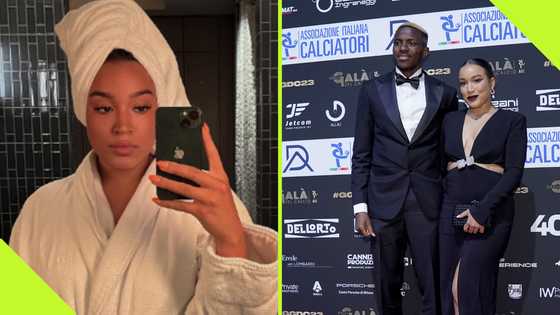 Meet Victor Osimhen's girlfriend Stefanie Ladewig as Nigerian star set for Saudi move