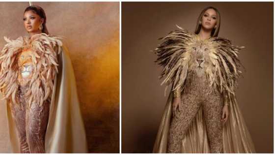 Black Panther: Liquorose replicates Beyonce's 'lion' look for Wakanda Forever premiere