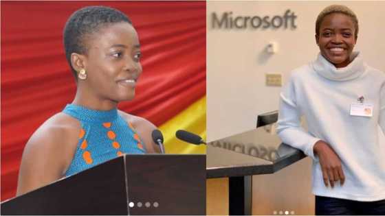 I sold popcorn at nights while in the university - Lady finally makes it, now works for Microsoft company