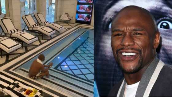 Aljannar duniya: Bidiyon katafaren gidan Floyd Mayweather mai darajar N3.8bn