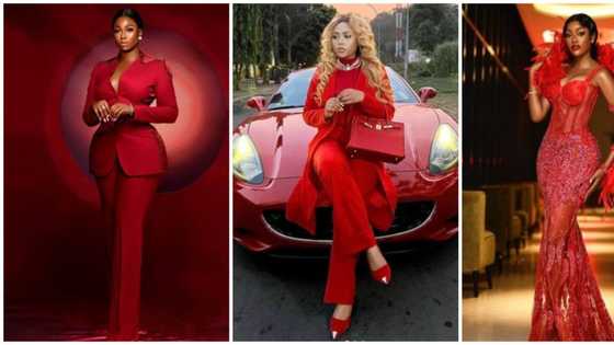 How to slay in red: Actress Lilian Afegbai, 6 other fashionistas serve major style goals