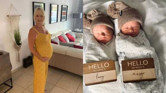 "A rare feat": At 53, woman finally gives birth, delivers twin boy and girl