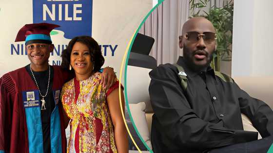 2Baba’s baby mama, Sunmbo Adeoye, shares fun moments from son’s graduation amid singer’s absence