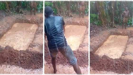 "The person is not pure": Heavy rainfall and flood disrupts burial as water flows into grave like river