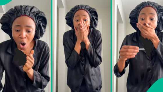 Nigerian lady gets pregnant after expecting child for years, video leaves many emotional on TikTok