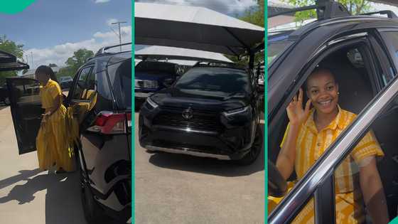 Nigerian nurse buys 2025 Toyota RAV4 LE few weeks after relocating to US, video generates buzz