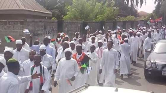 Daruruwan Yahudawa sun gudanar da zanga-zanga a jihar Abia, hotuna